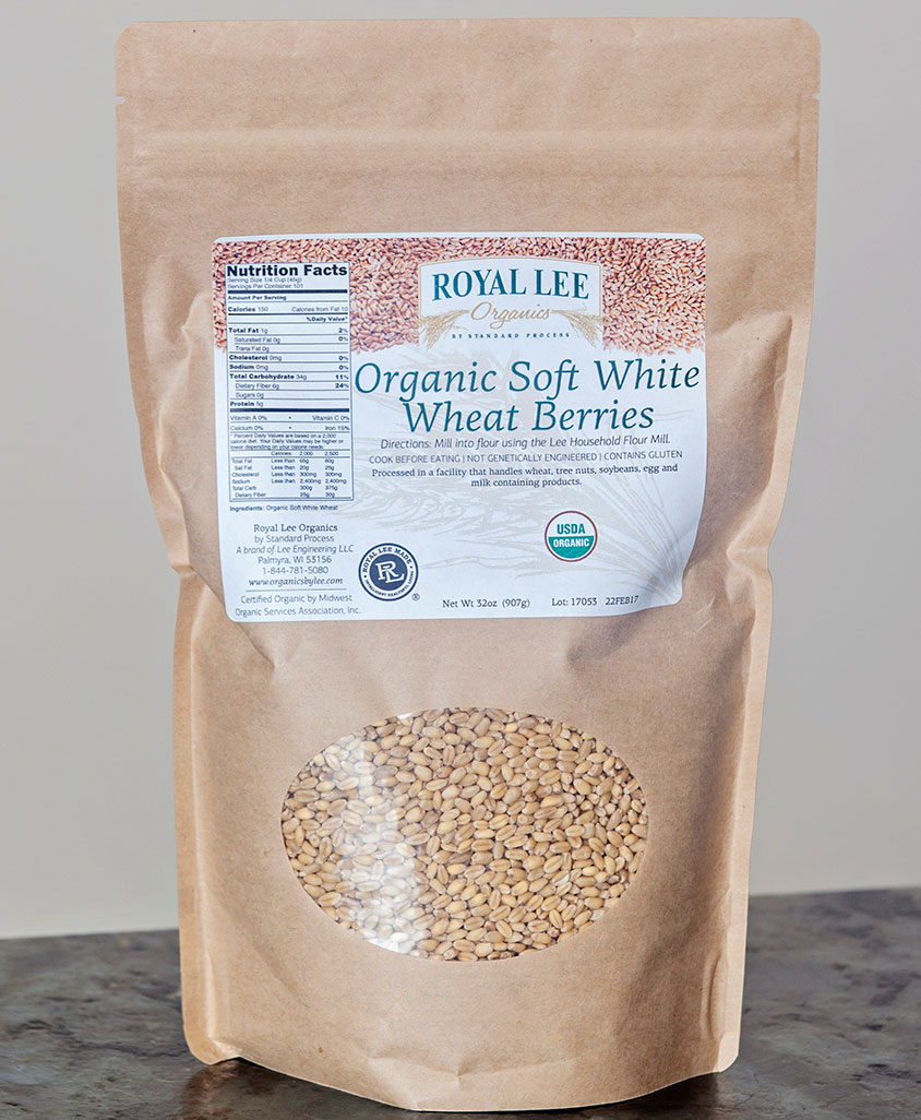 Organic Soft White Wheat Royal Lee Organics