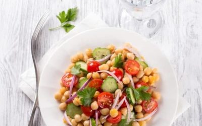 Buckwheat Chickpea Salad