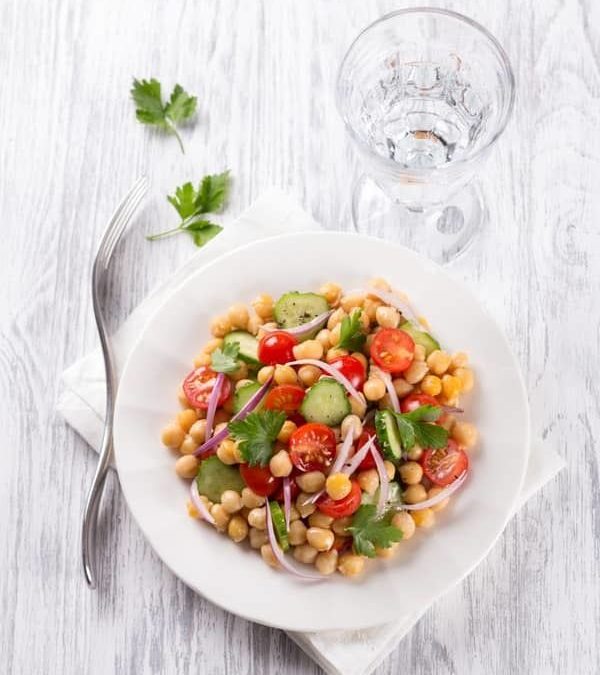 Buckwheat Chickpea Salad