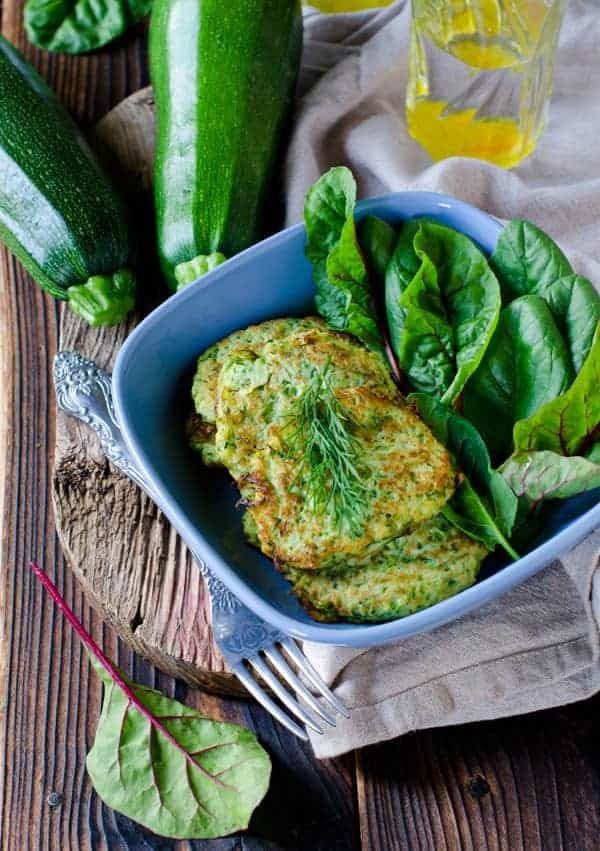 Feta Quinoa Zucchini Fritters Royal Lee Organics