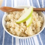 Quinoa Apple Pie Breakfast Bowl