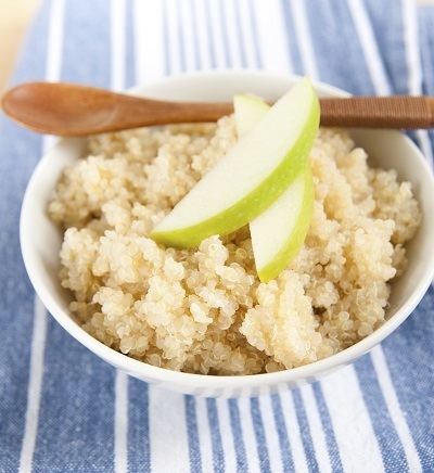 Quinoa Apple Pie Breakfast Bowl