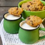 Quinoa Cookies and Milk